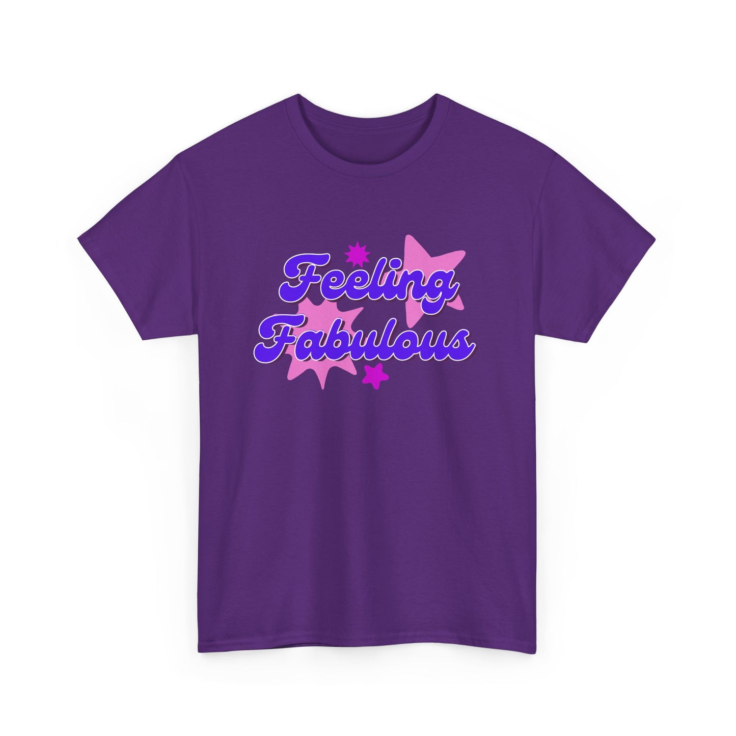 Feeling Fabulous women’s slogan T-shirt, feel good, confidence boosting tee, empowering, bold, positive, statement t-shirt, good-vibes and self-love