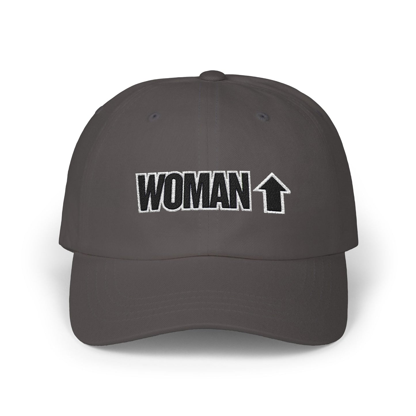 Woman Up - Empowering & Motivational Slogan Baseball Cap