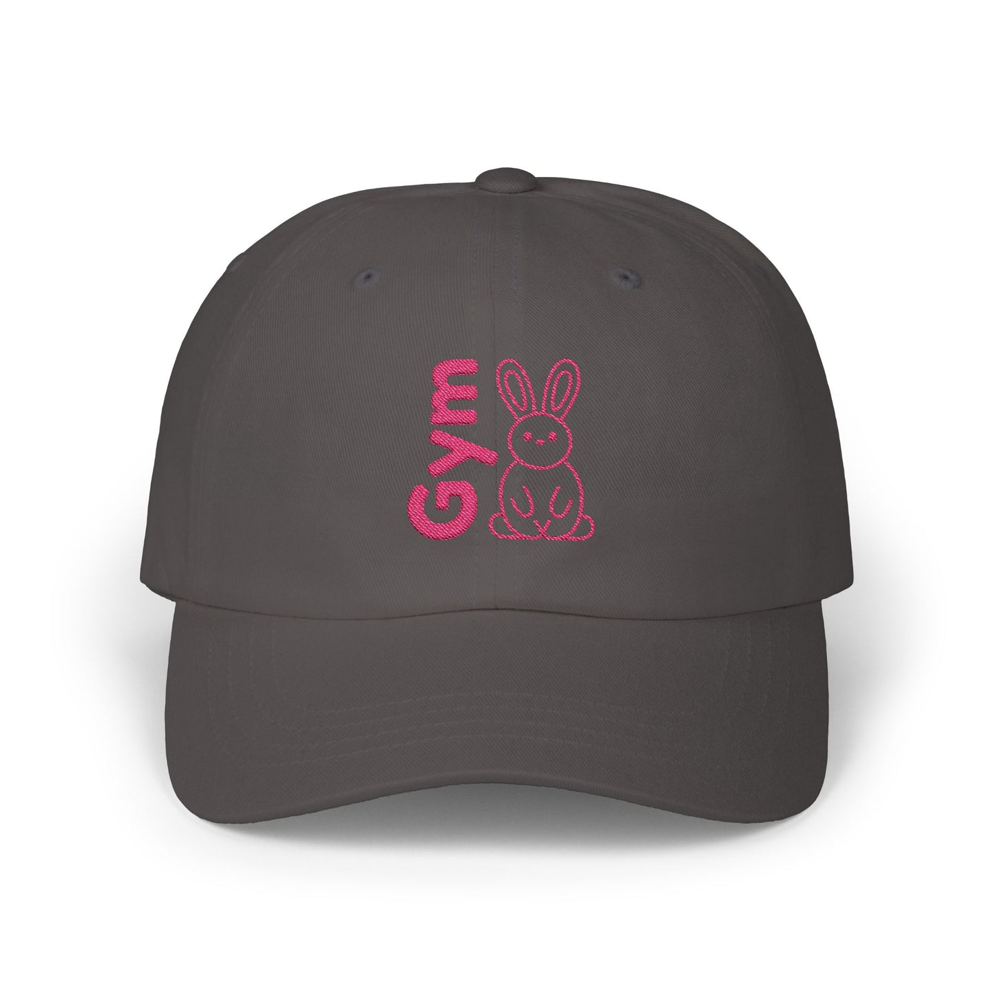 Gym Bunny slogan baseball cap, fitness, gym, workout, active lifestyle, bold, fun, quirky, cute, athleisure, statement hat