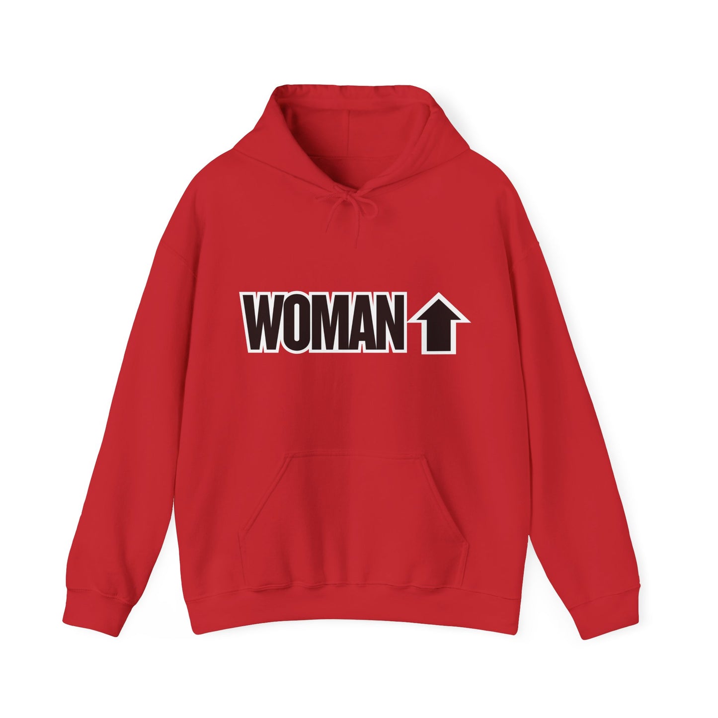 Woman Up - Empowering & Motivational Slogan Hoodie