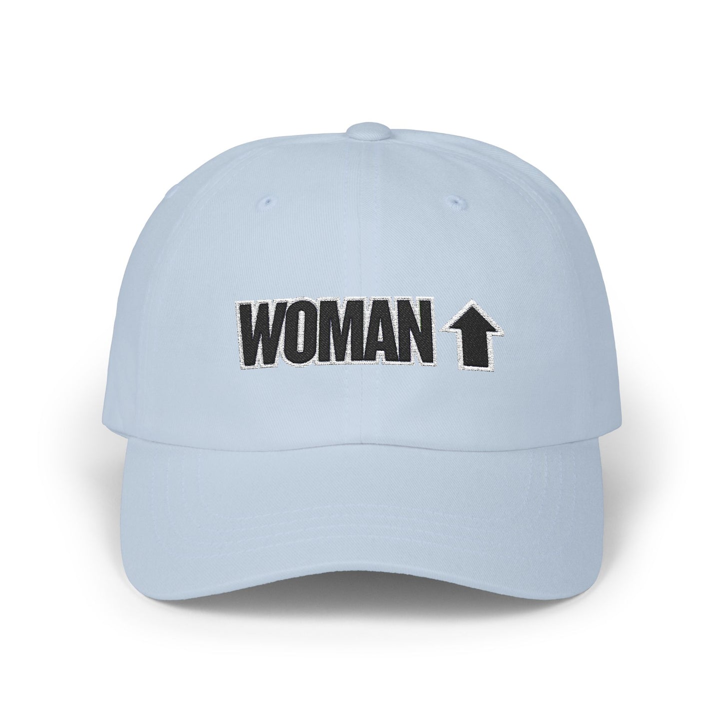 Woman Up - Empowering & Motivational Slogan Baseball Cap