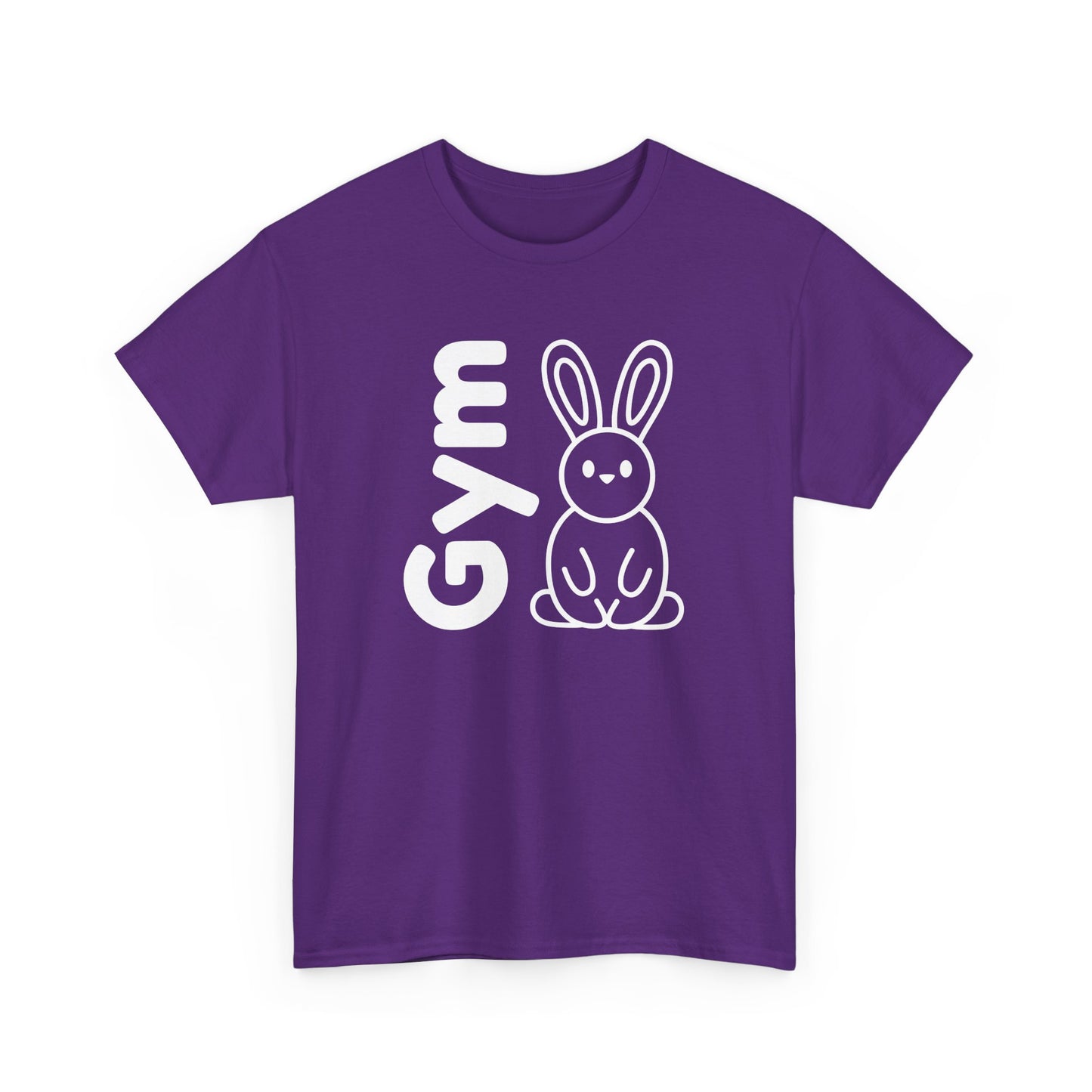 Gym Bunny slogan women's t-shirt, fitness, gym, workout, active lifestyle, bold, fun, quirky, cute, athleisure, statement tee