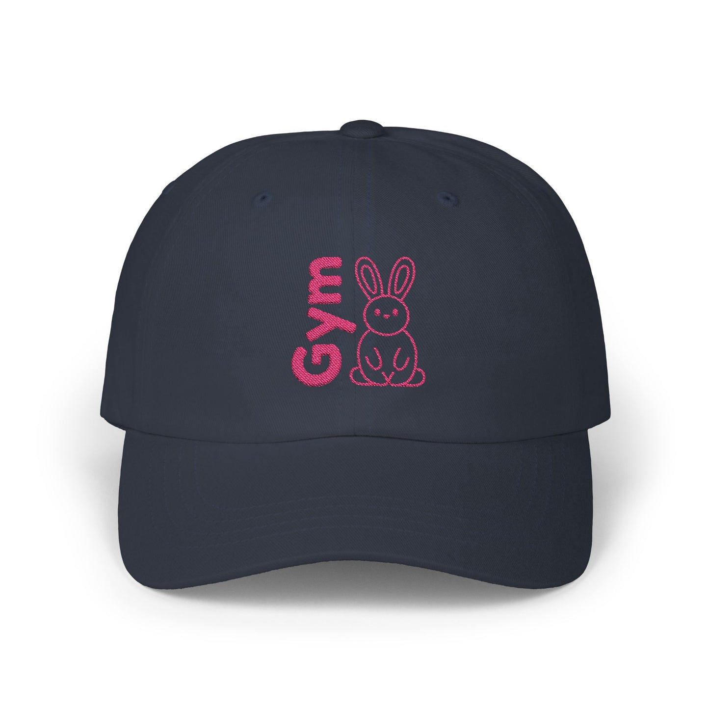 Gym Bunny slogan baseball cap, fitness, gym, workout, active lifestyle, bold, fun, quirky, cute, athleisure, statement hat