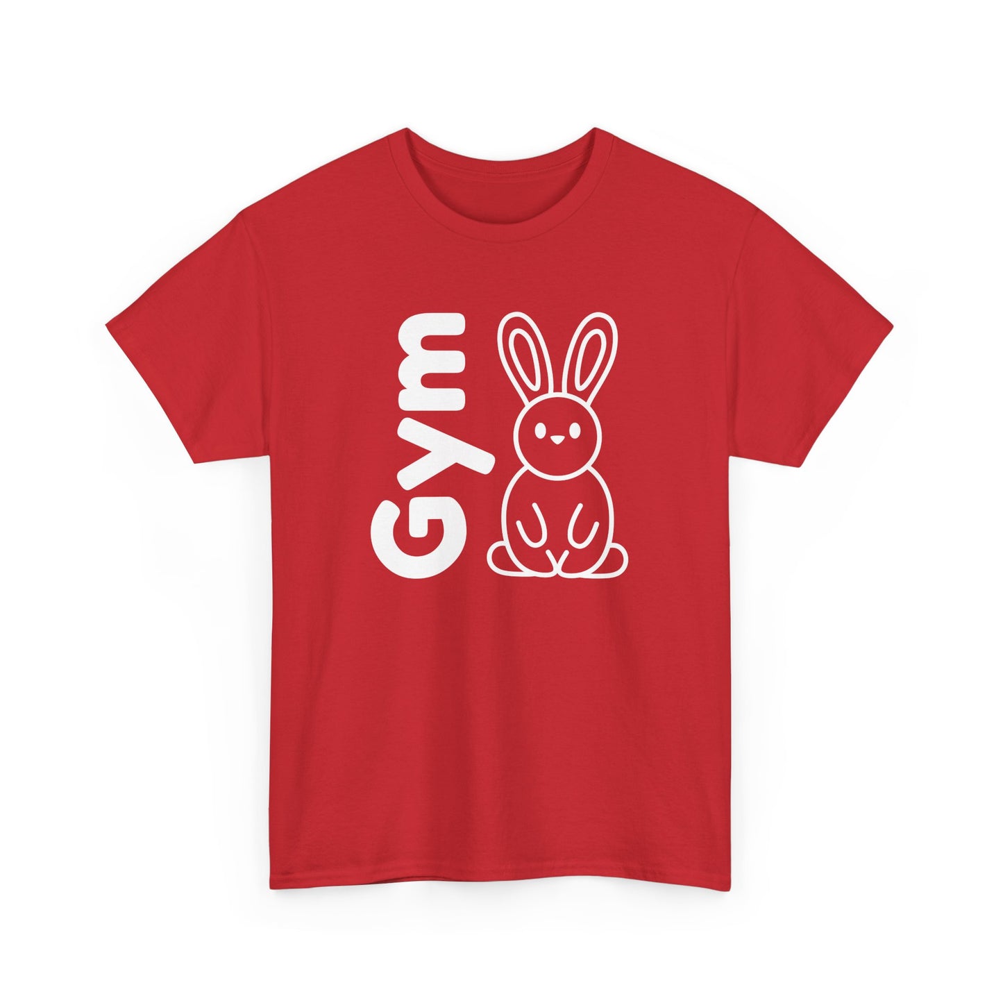Gym Bunny slogan women's t-shirt, fitness, gym, workout, active lifestyle, bold, fun, quirky, cute, athleisure, statement tee