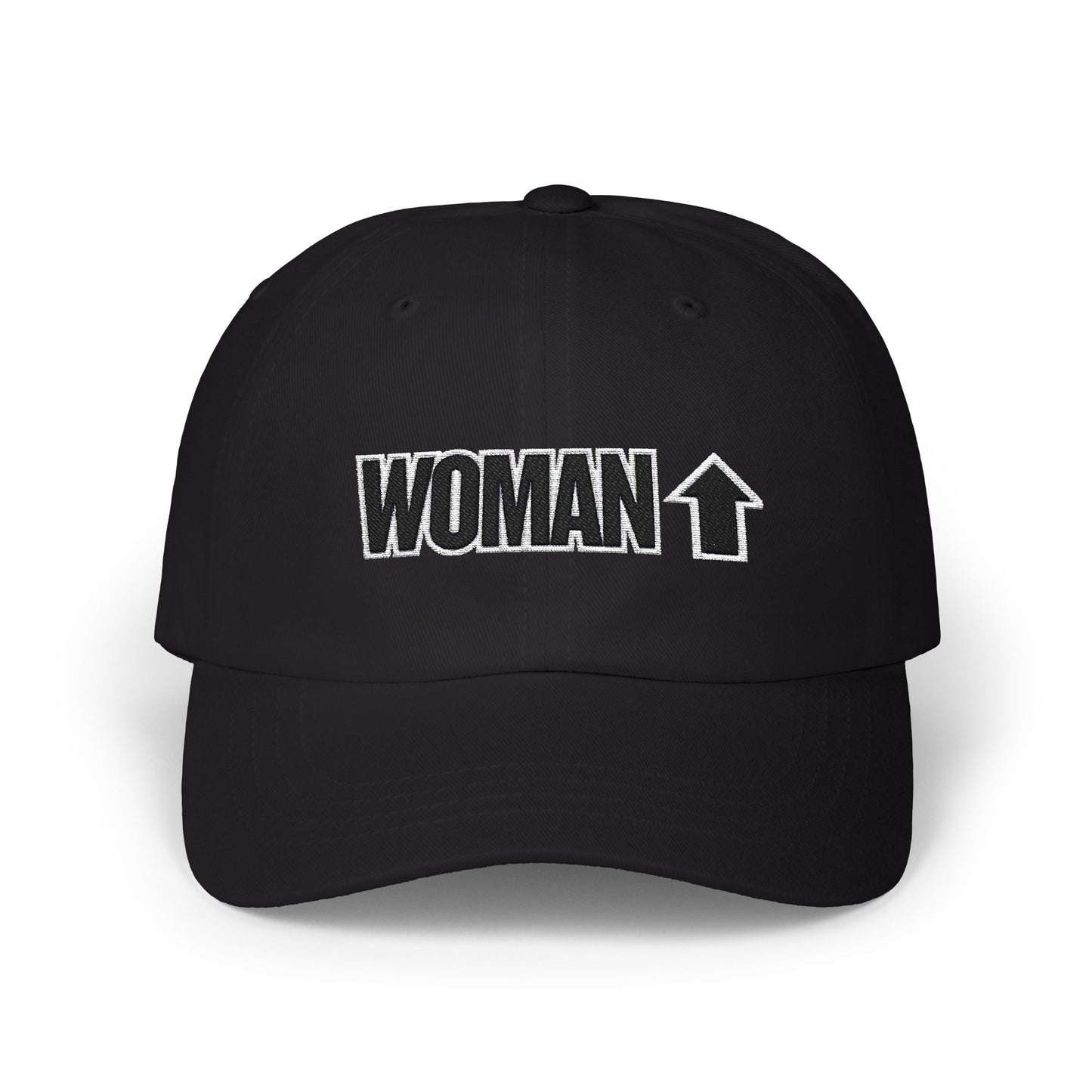 Woman Up - Empowering & Motivational Slogan Baseball Cap
