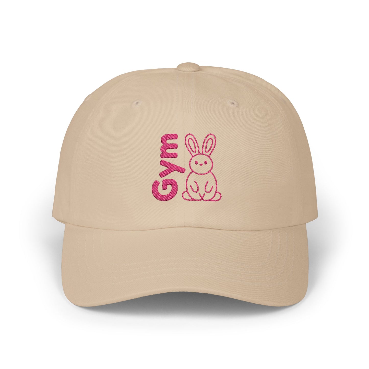 Gym Bunny slogan baseball cap, fitness, gym, workout, active lifestyle, bold, fun, quirky, cute, athleisure, statement hat