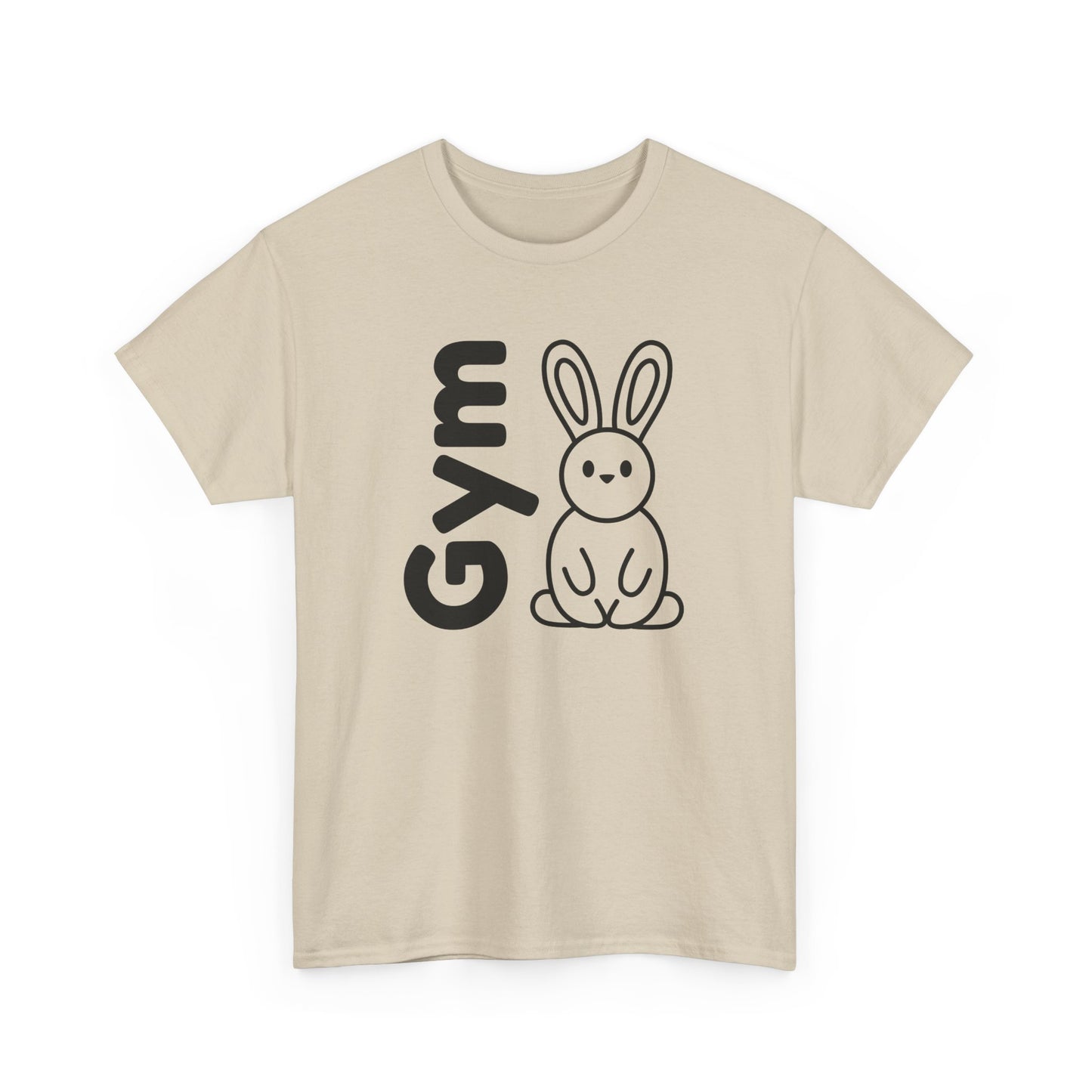 Gym Bunny slogan women's t-shirt, fitness, gym, workout, active lifestyle, bold, fun, quirky, cute, athleisure, statement tee