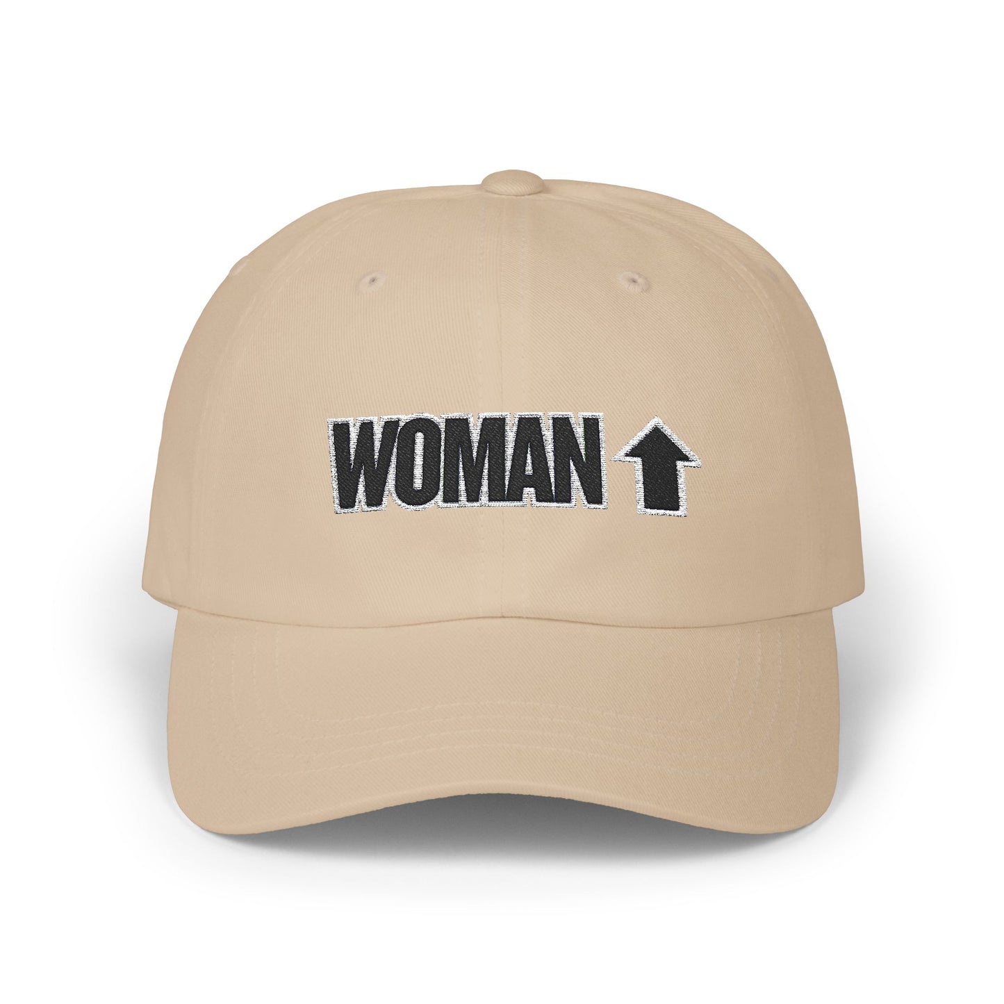 Woman Up - Empowering & Motivational Slogan Baseball Cap