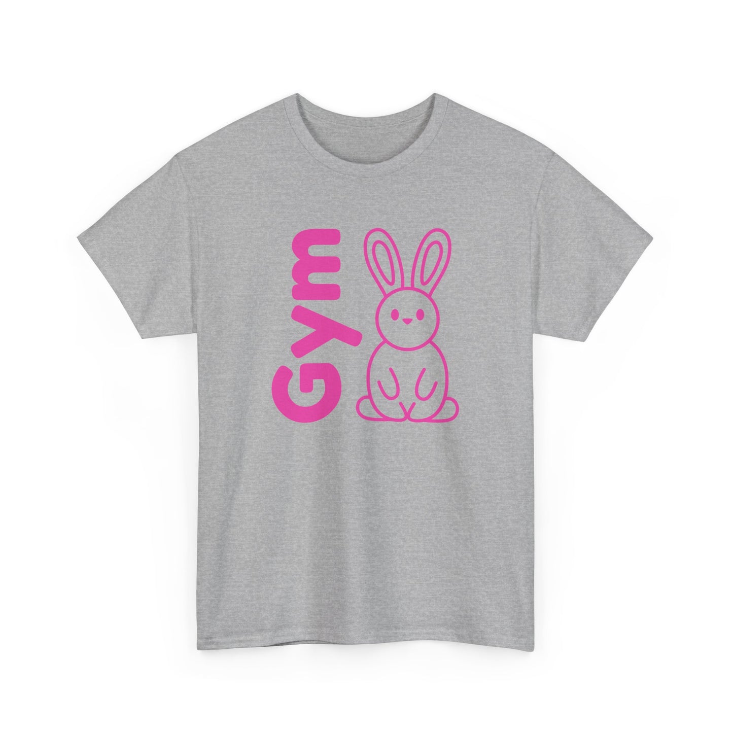 Gym Bunny slogan women's t-shirt, fitness, gym, workout, active lifestyle, bold, fun, quirky, cute, athleisure, statement tee