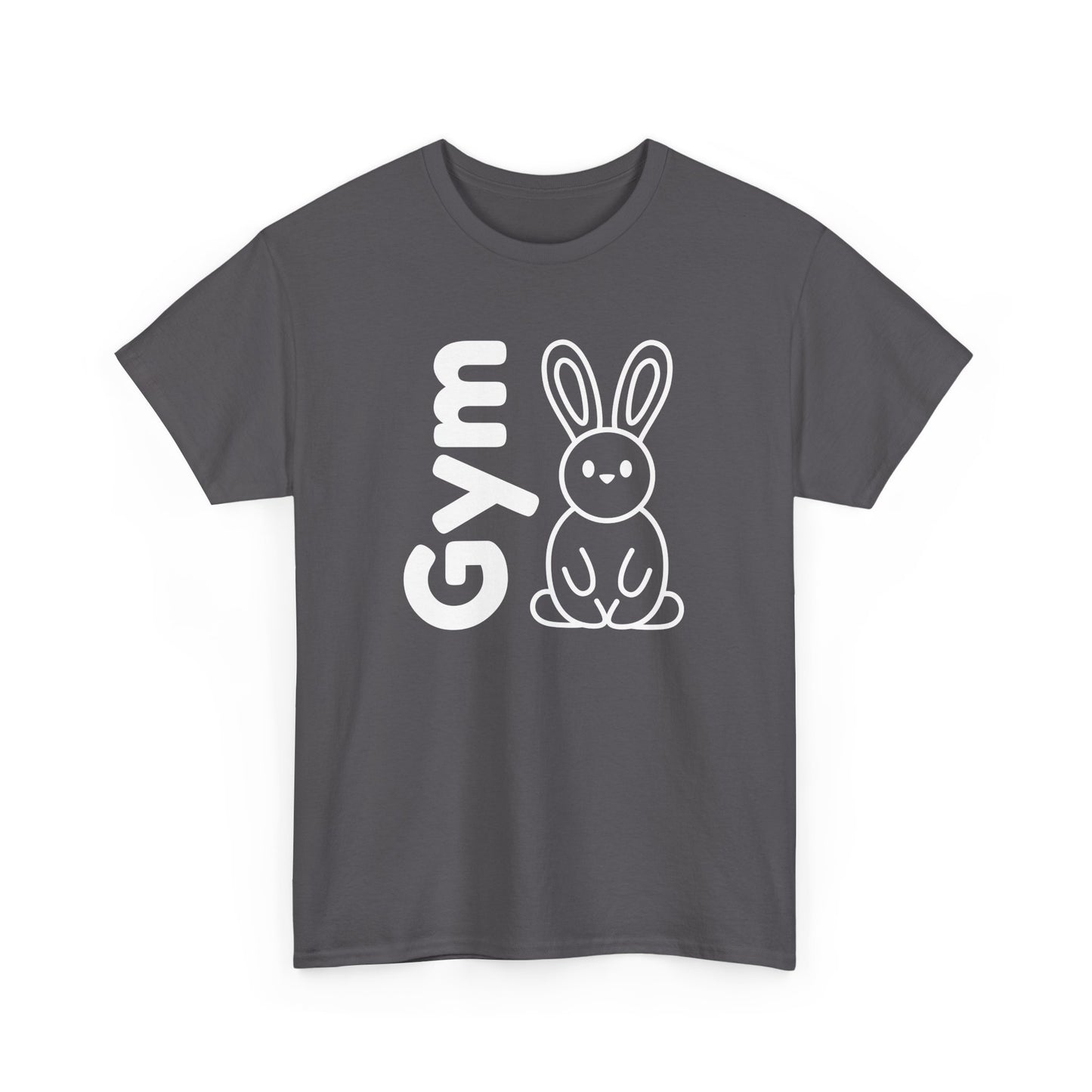 Gym Bunny slogan women's t-shirt, fitness, gym, workout, active lifestyle, bold, fun, quirky, cute, athleisure, statement tee