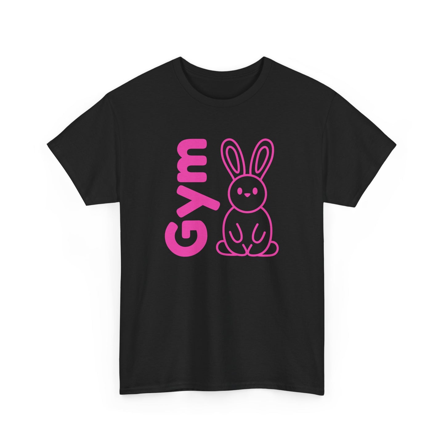 Gym Bunny slogan women's t-shirt, fitness, gym, workout, active lifestyle, bold, fun, quirky, cute, athleisure, statement tee