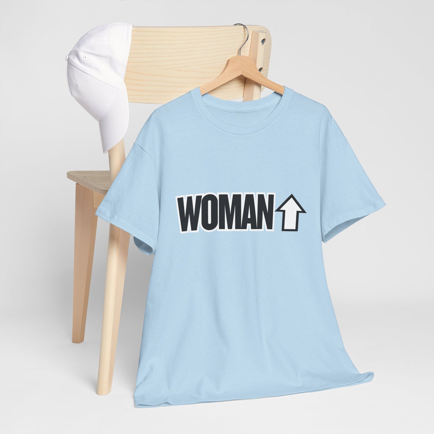 Woman Up Empowering  Slogan T-shirt for strong, confident, bold women