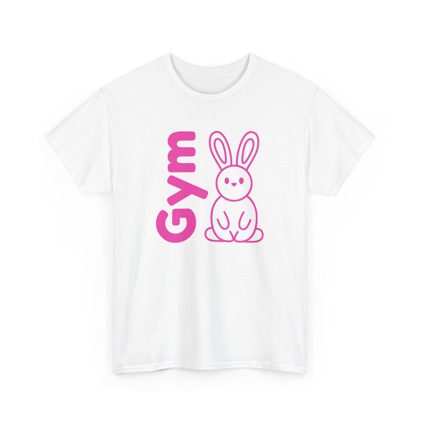 Gym Bunny slogan women's t-shirt, fitness, gym, workout, active lifestyle, bold, fun, quirky, cute, athleisure, statement tee