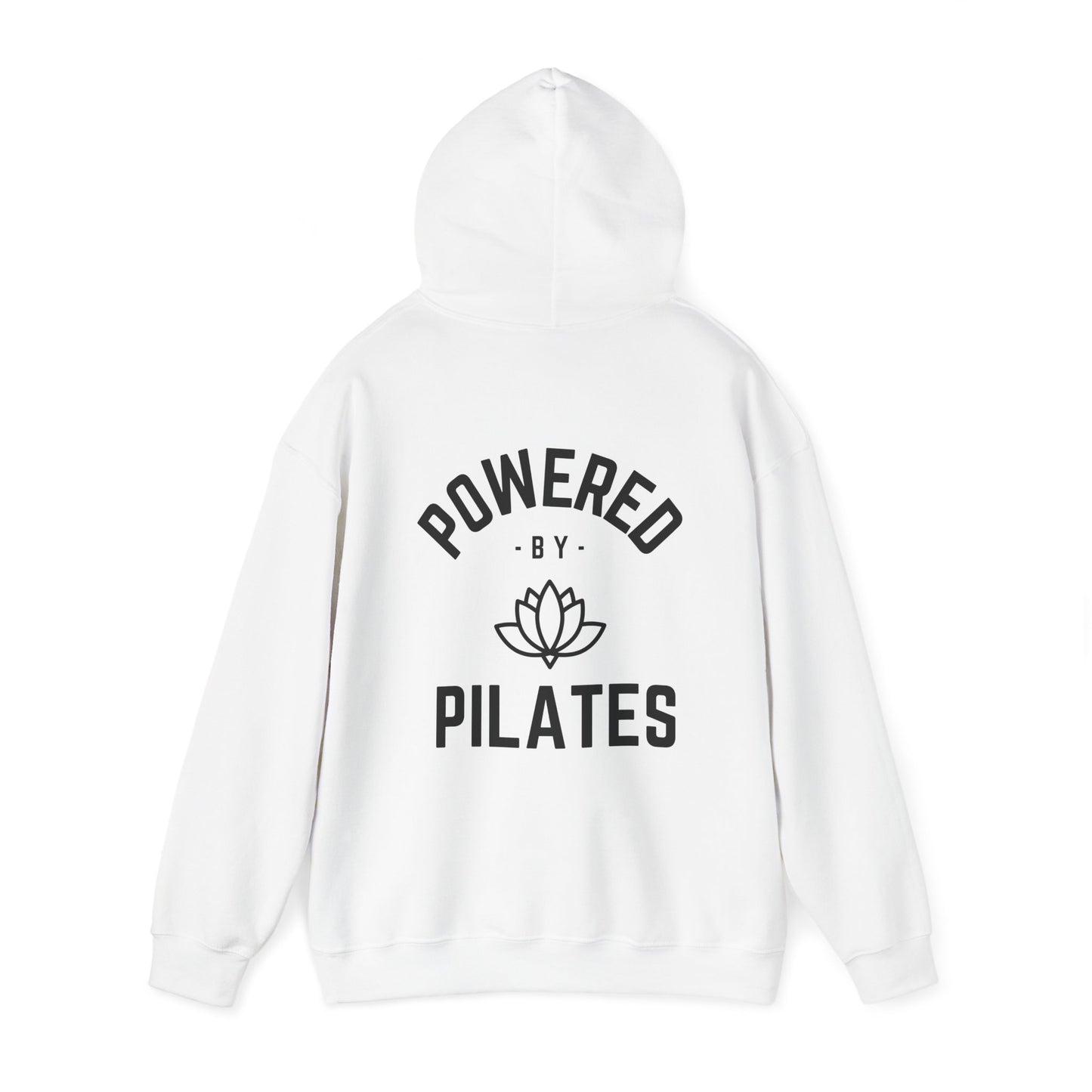 Powered by Pilates Hoodie (back print)