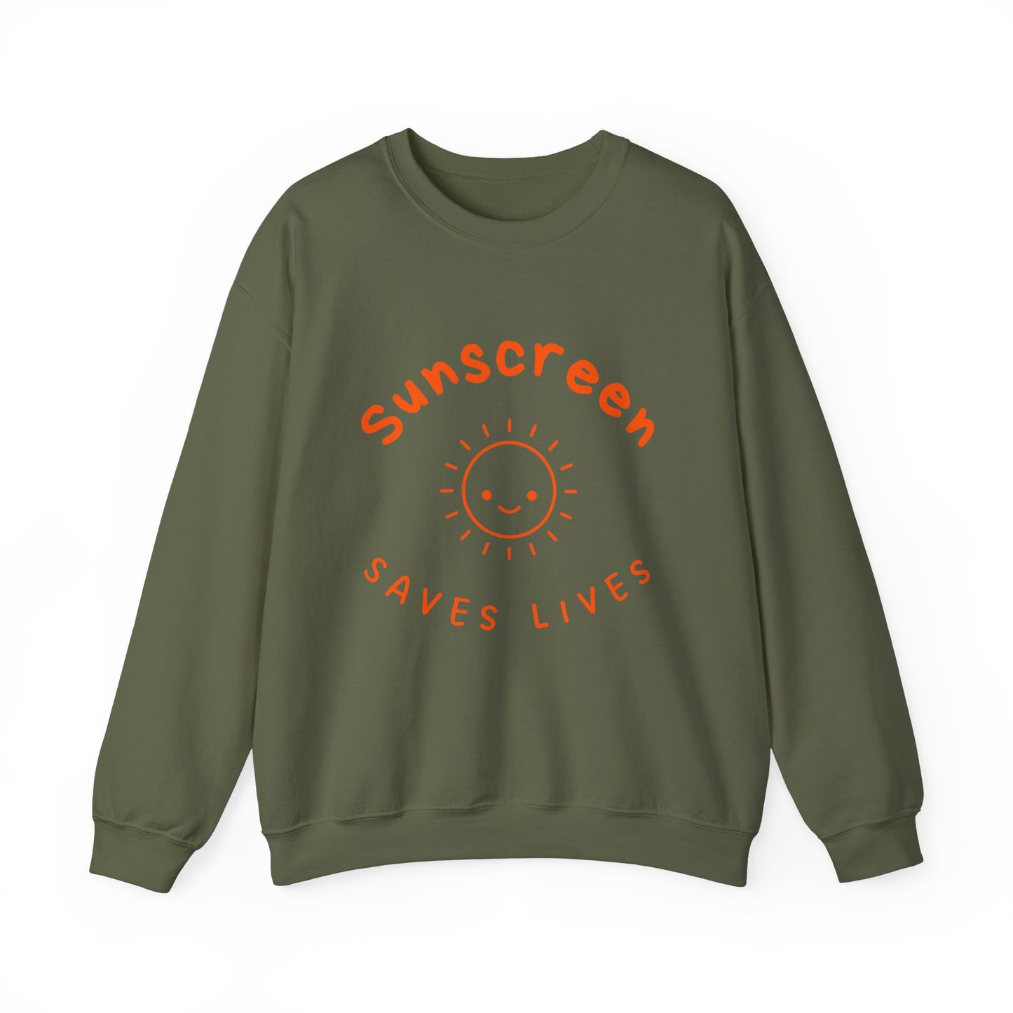 Sunscreen Saves Lives Sweatshirt