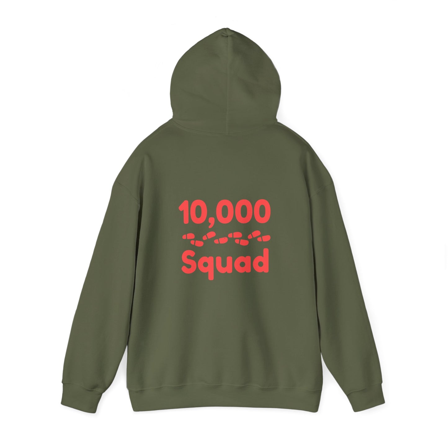 10,000 Steps Squad Hoodie (back print)