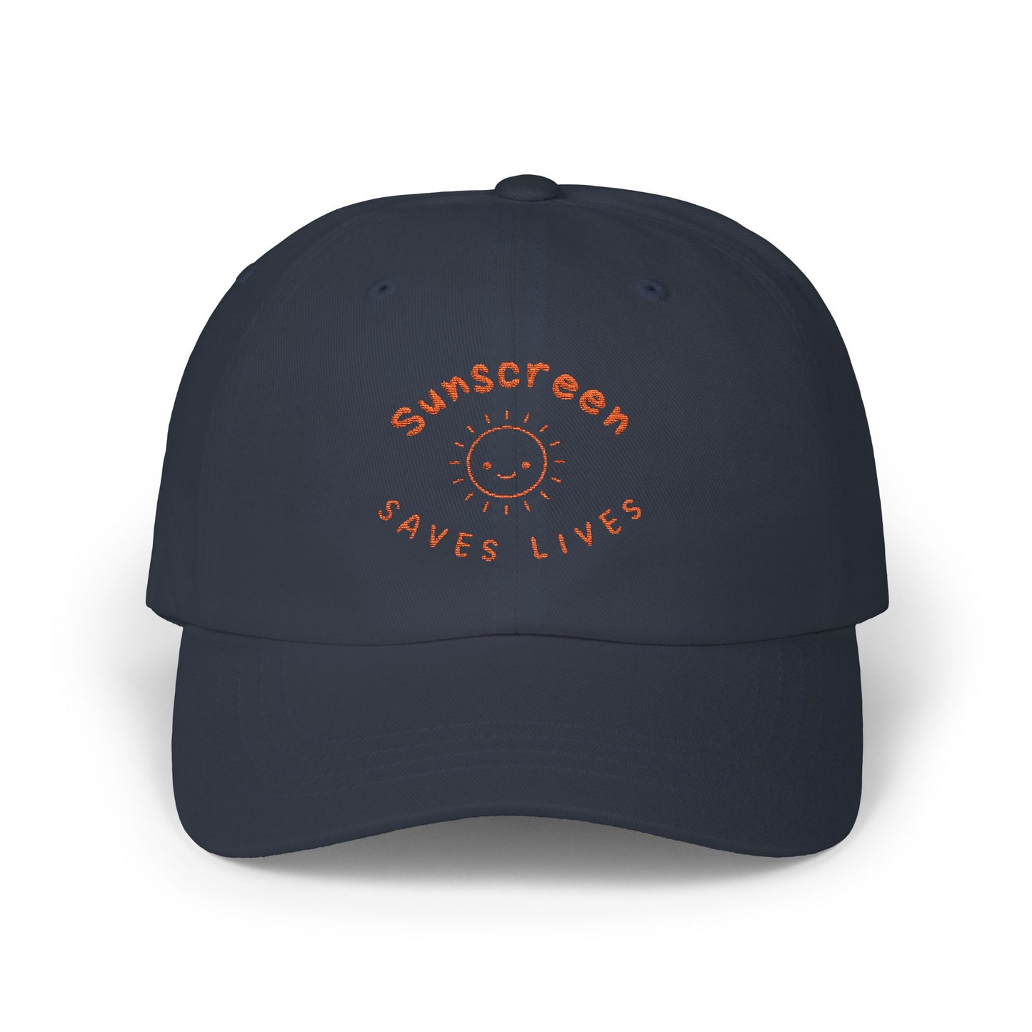 Sunscreen Saves Lives Baseball Cap